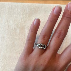 James Avery Tie knot ring!